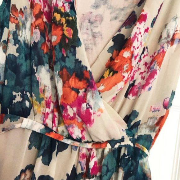 ANTHROPOLOGIE | Sunday in Brooklyn Edria Floral Sleeveless Top Blouse | Size M - Picture 4 of 10